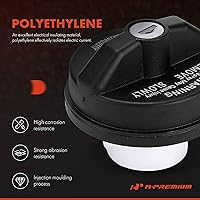 Vista 3 de A-Premium Tapa de Combustible con Cierre Tapa de Combustible 5278655AA Compatible con Dodge Jeep Ram Chrysler - Grand Caravan, Ram 1500, Caravan