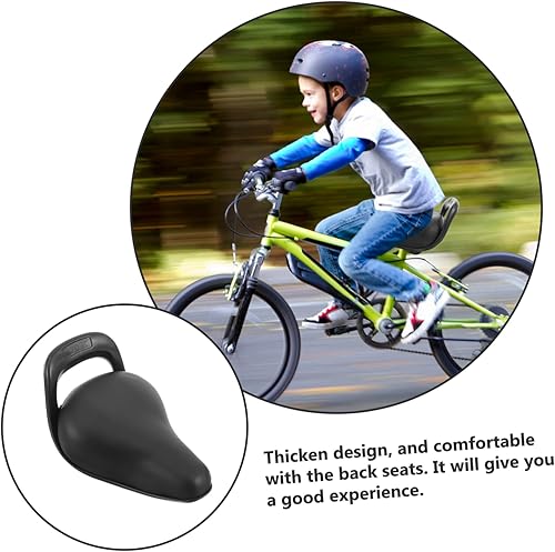 Miniatura 5 de VANZACK Asiento de bicicleta para adultos, asiento de bicicleta para adultos, asiento trasero de repuesto para adultos y adolescentes, accesorio de