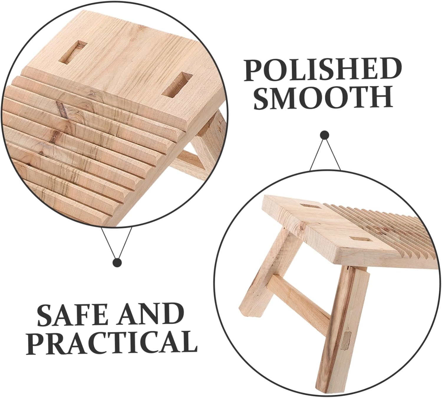 Solid Wood Washboard Hand Washing Laundry Board Non-slip Montessori Scrubbing Board