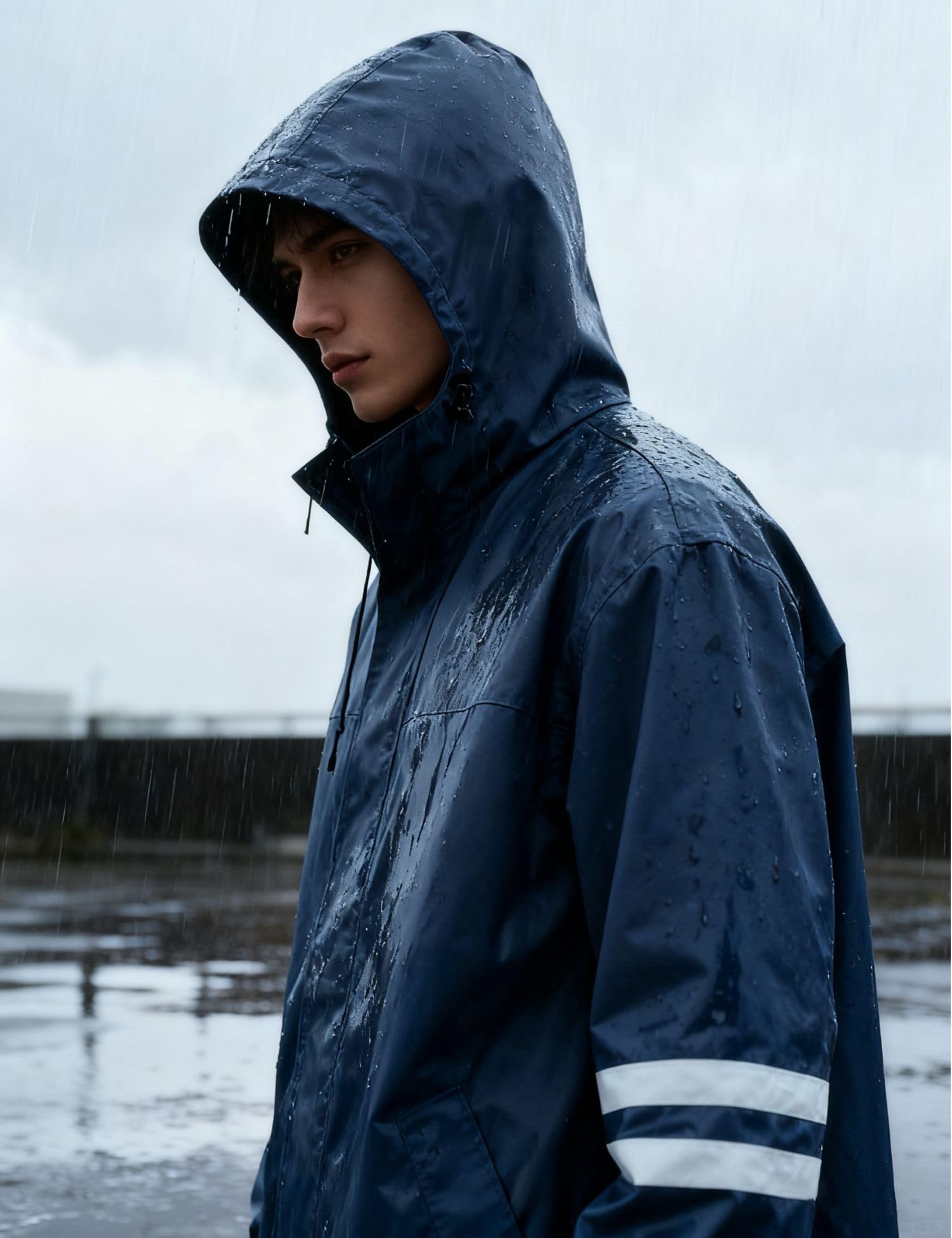 Unisex Rf-164 Regenmantel