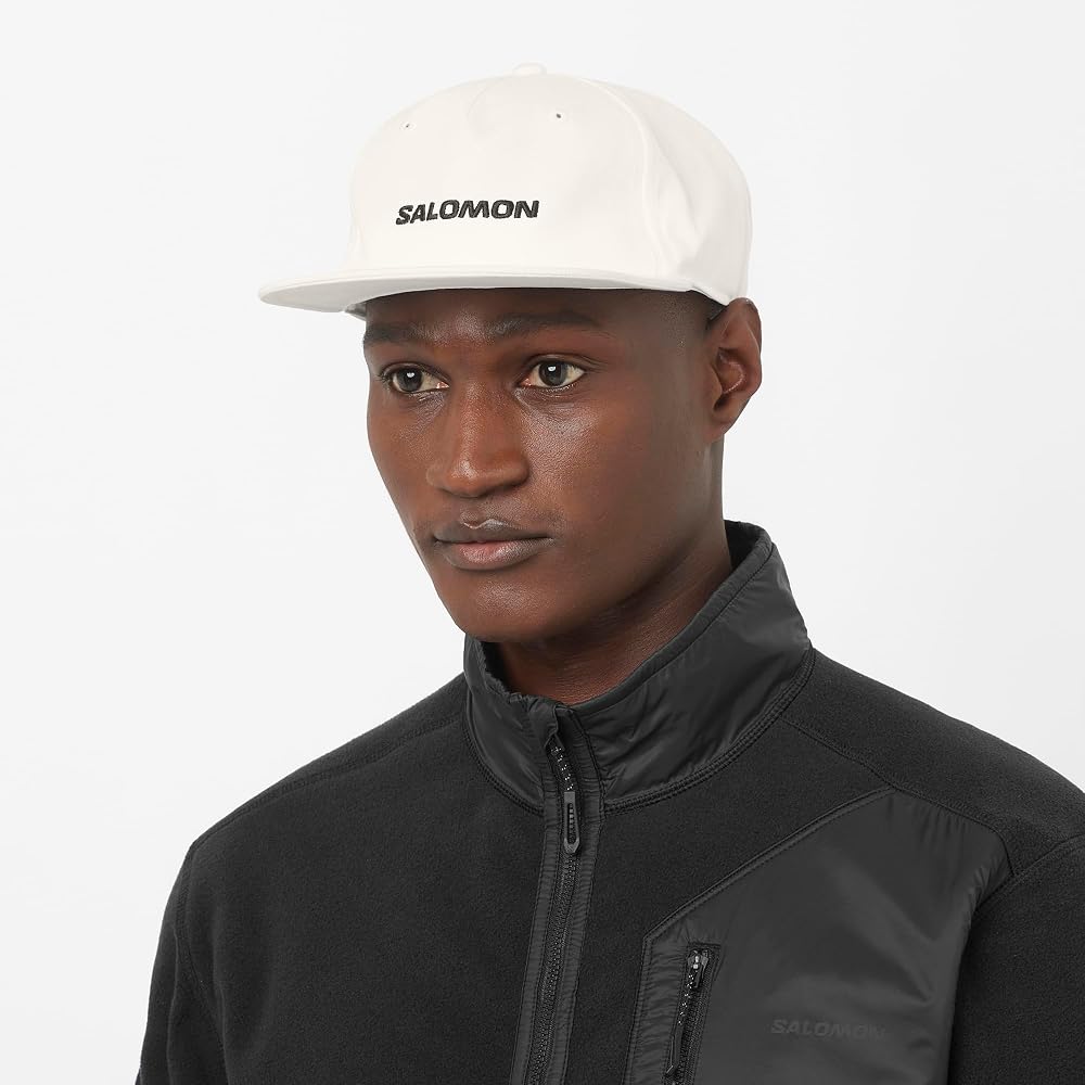 Amazon.com: Salomon Logo Flat Cap, Breathable Running Cap for Men