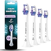 【敏感な歯と歯ぐきに】フィリップス 替えブラシ ソニッケアー S2 ジェントルプラスレギュラー (4本) 正規品 HX6054/14 ホワイト【Amazon.co.jp限定】