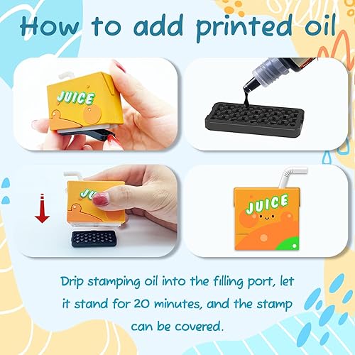 Miniatura 5 de Sello con nombre para ropa de niños, sello con nombre para ropa de niños, papas fritas, AA002