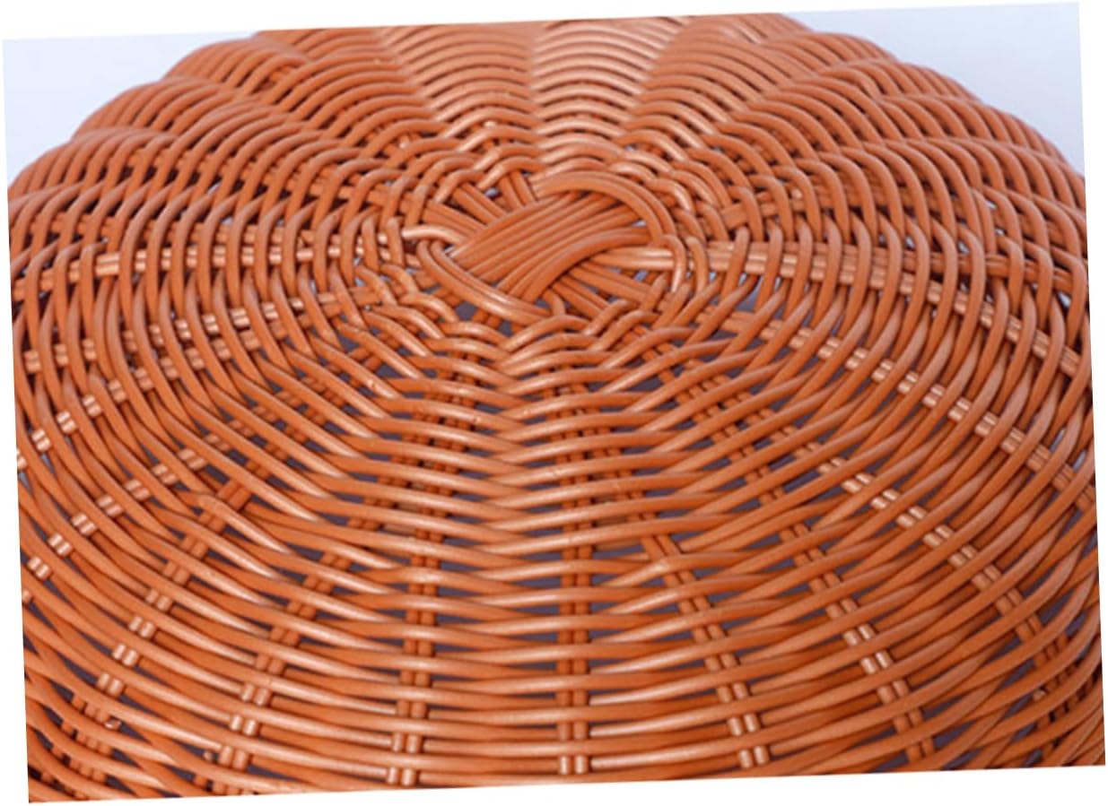 VICASKY Willow Round Cat Dog Nest Summer Cooling Handmade Pet Supplies Smooth Non-Scratch Waterproof