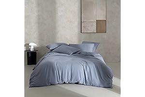 Calvin Klein GOTS Certified Organic Cotton Sateen King Duvet Cover Set, Luxurious Bedding