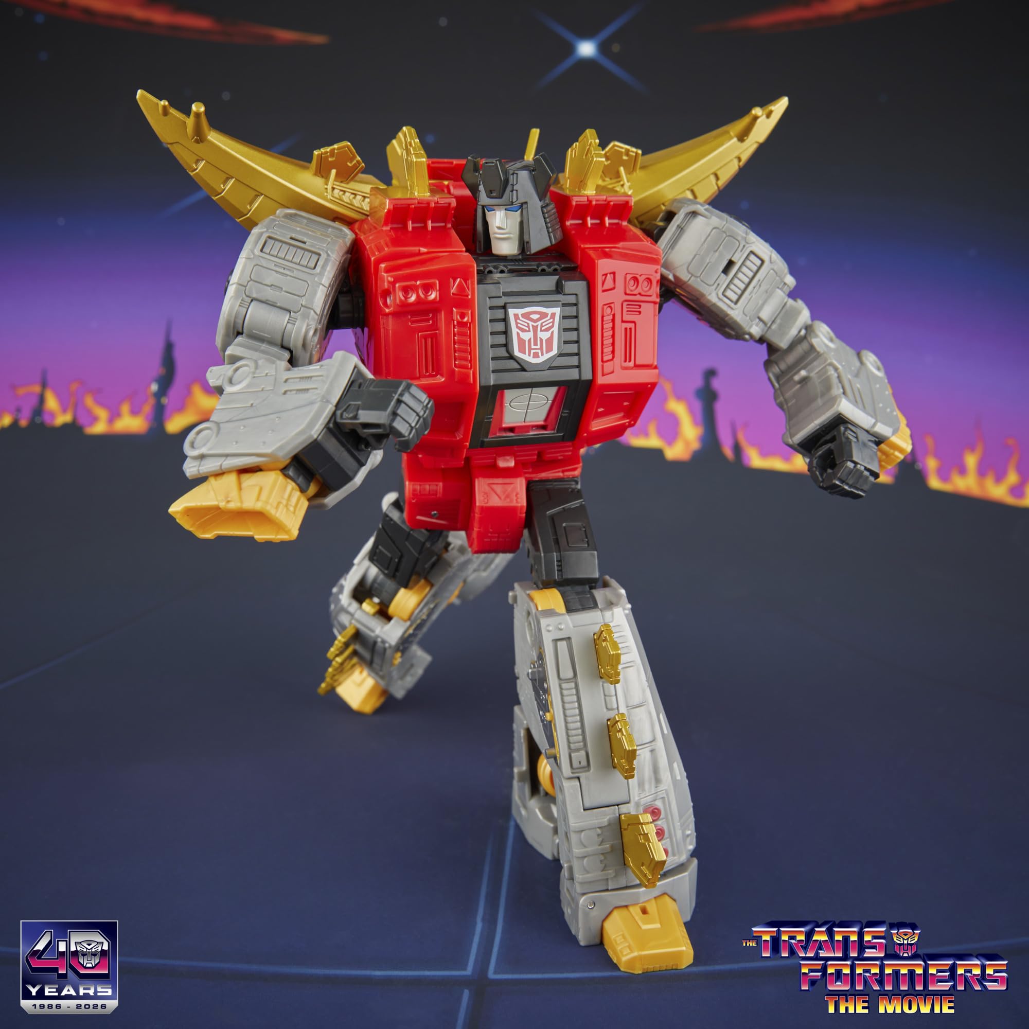 Dinobot Snarl klasy Leader z kolekcji Transformers Studio Series z filmu "The Transformers: The Movie", 20-centymetrowa przekształcająca się figurka, zabawkowe roboty dla dzieci w wieku od 8 lat | Transformers Studio Series 20.3 cm figurka klasy lidera (2
