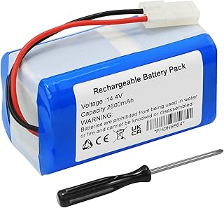 K KYUER Vacuum Cleaner Battery for Xiaomi MI G1 Mijia G1 Vacuum Mop Essential G1 MJSTG1 SKV4136GL H18650CH Robot Vacuum Pa…