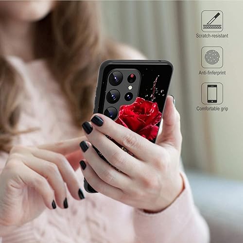 Miniatura 780 de Funda protectora para Samsung Galaxy A13 5G/A04S para Samsung Galaxy A13 5G/A04S, funda de silicona TPU suave con calavera de rosa, diseño elegante