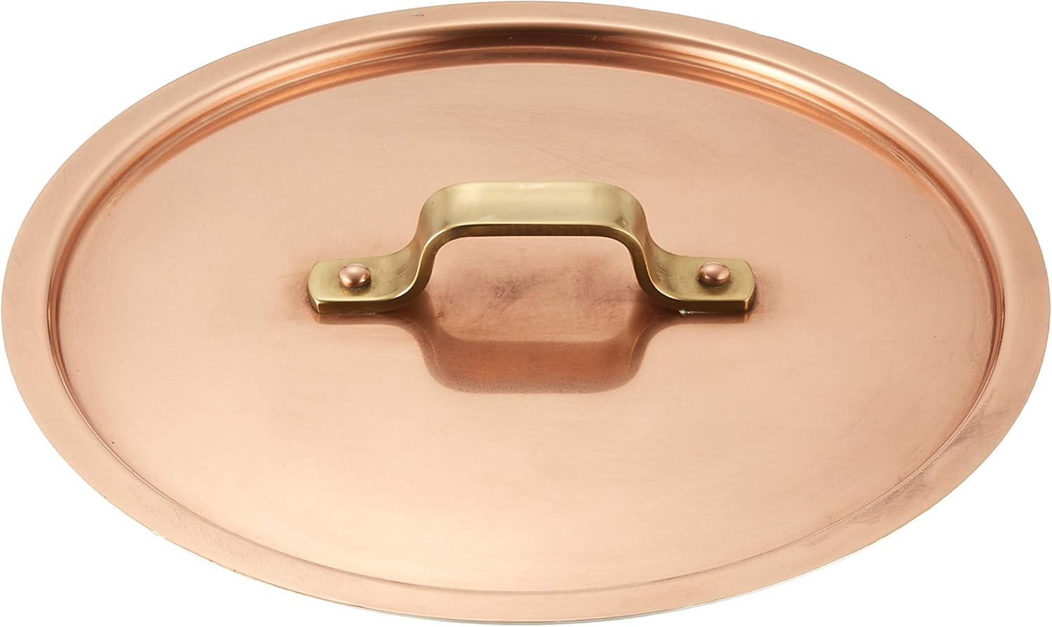 Endo Shoji ANB03018 Ethol Pot Lid, Commercial Use, 7.1 inches (18 cm), Copper, Brass, Tin, Made in Japan