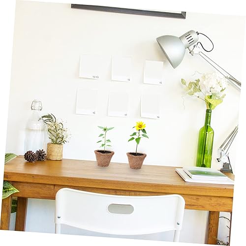 Miniatura 6 de NOLITOY 20 piezas de palmera de coco para cuarto de bebé, macetas de fibra de coco, bandeja de plantas de plantas, maceta de turba biodegradable,