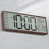 MAXSTAR14.5'' Large Digital Wall Clock,Big LCD Screen Display with Jumbo Numbers,Battery Operated,Auto DST,Temperature,Date,Wall Clocks for Living Room,Bedroom,Kitchen,Desk Decor,Easy Read for Elderly
