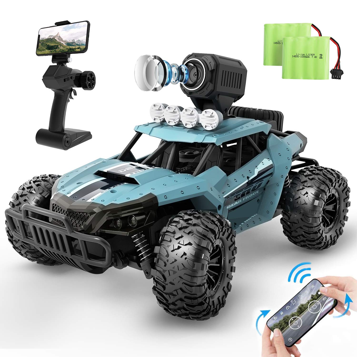 DEERC RC Cars DE36W Remote Control Car 