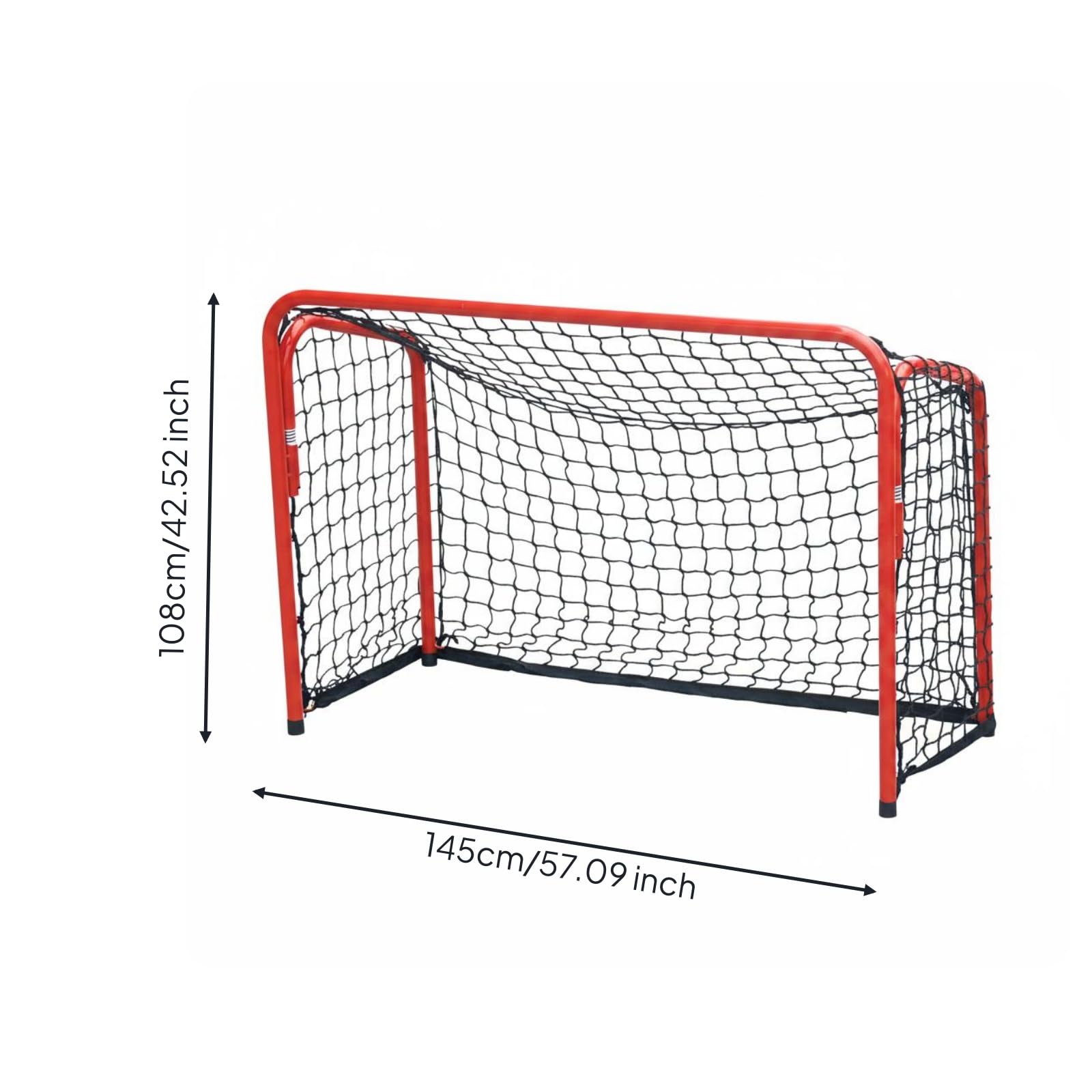 Porta da Calcio Pieghevole Rete Calcio Allenamento Bambini Mini Partita Pratica Cornice Portatile Chiusura Rapida Trasporto Pratico Migliorata Adatta
