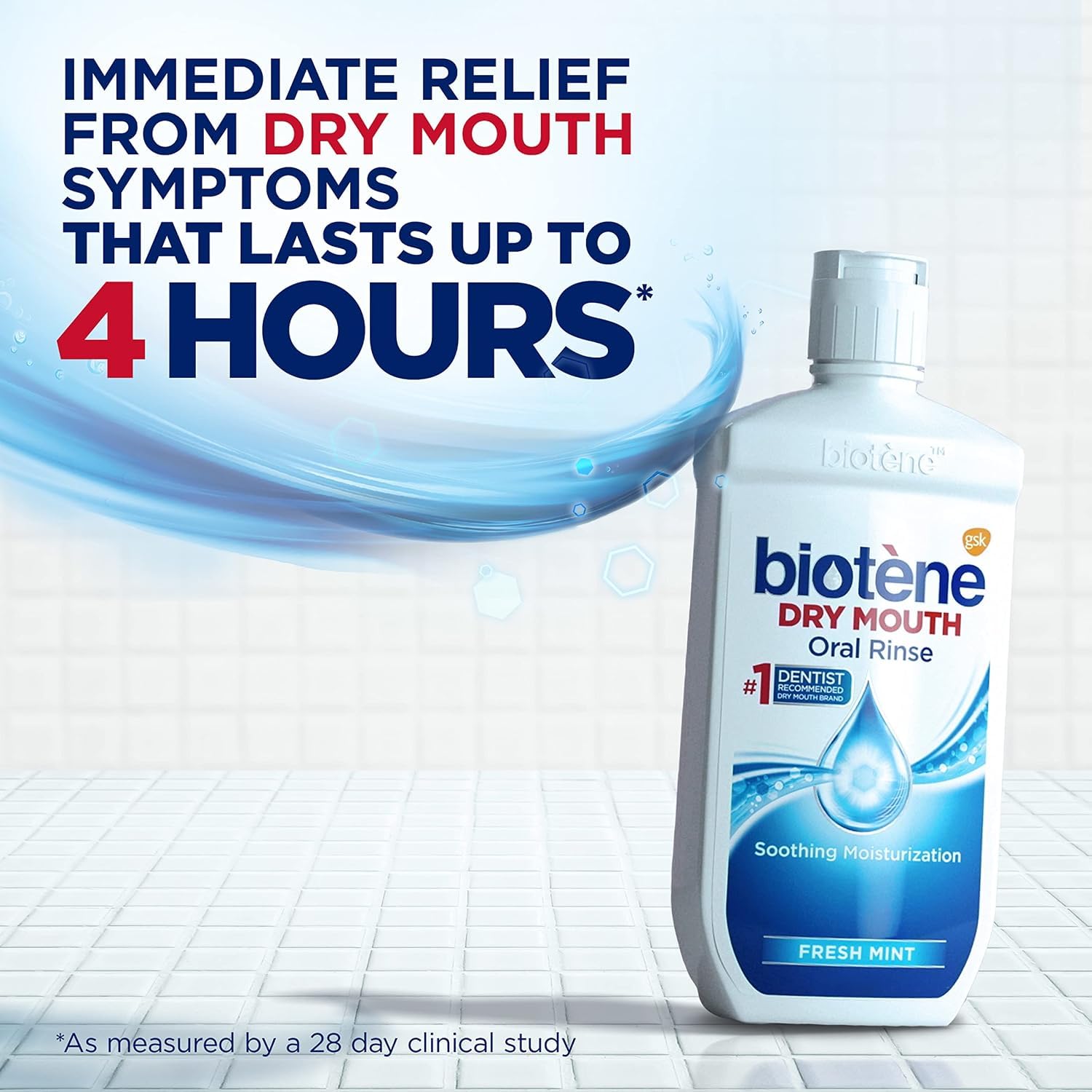 Biotene Dry Mouth Ağız Bakım Suyu Fresh Mint 237ML