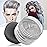Silver Grey Hair Wax Pomades 4.23 oz - Natural Hair Coloring Wax Material Disposable Hair Styling Clays Ash for Cosplay, Party (Silver Grey)