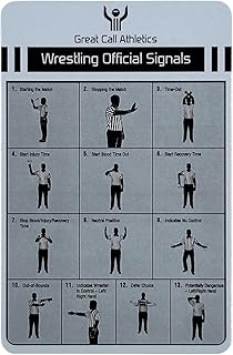 Great Call Athletics | Volleyball Signal Card | NFHS NCAA Premium Thick Rounded Corners UV Laminate Coating | 5x3 | Referee Official