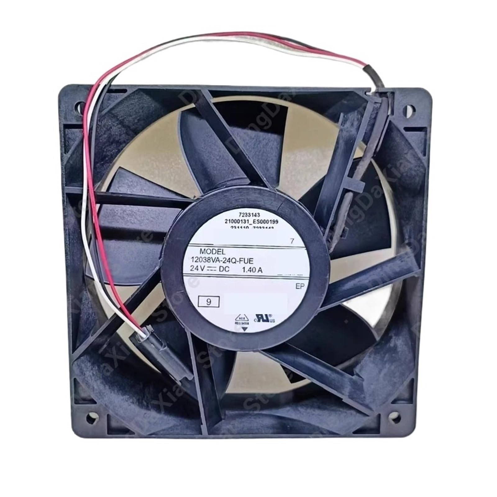 BRODEFUP 12038VA-24Q-FUE DC24V 1.4A 12CM 3-Pin Inverter Cooling Fan