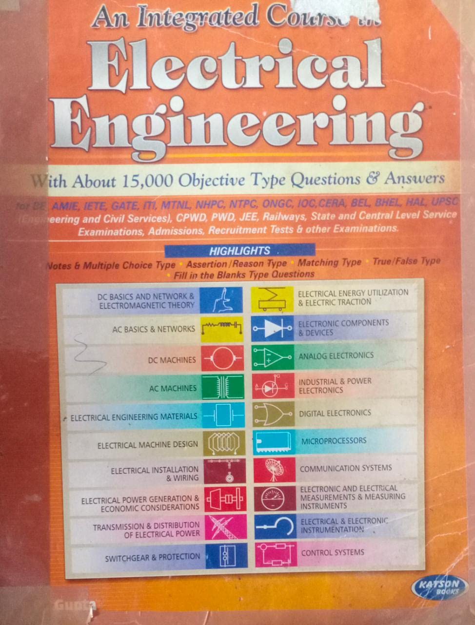 Buy An Integrated Course In Electrical Engineering By JB Gupta