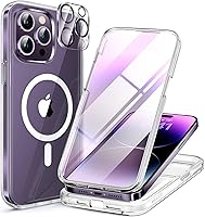 Vista 192 de Miracase Funda magnética para iPhone 15 Pro Max de 6.7 pulgadas [compatible con Magsafe], funda de cuerpo completo a prueba de caídas para iPhone 15