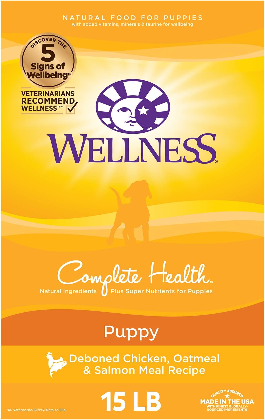 Wellness Puppy Food Starter Pack Just For Puppy Natural Wet Canned Dog Food & Soft Puppy Bites