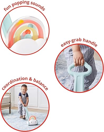 Miniatura 3 de Skip Hop Explore  More Jumpcape Saltador plegable para bebés con contador de rebotes multicolor