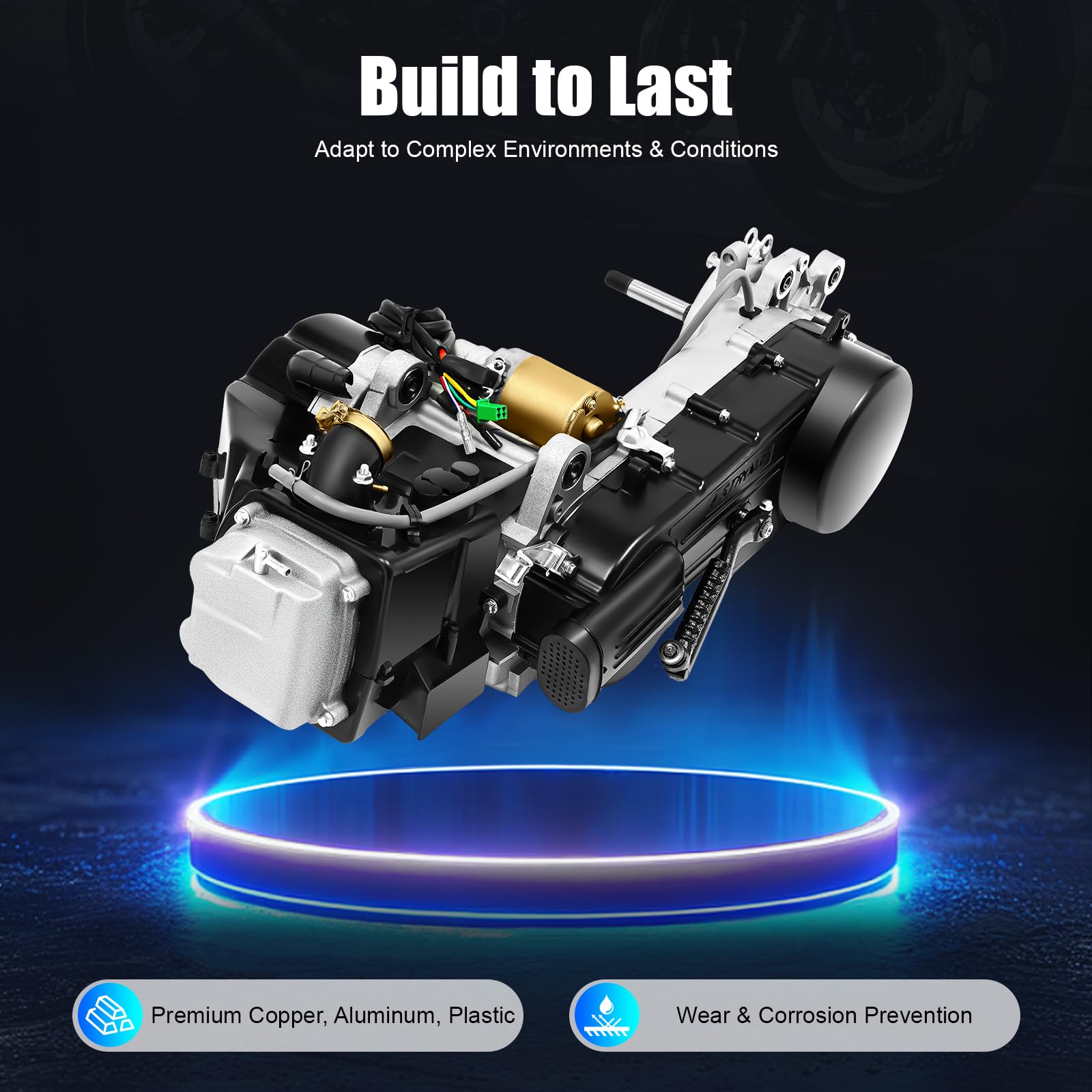 Amazon | 150cc エンジン 4ストローク GY6 シングルシリンダー