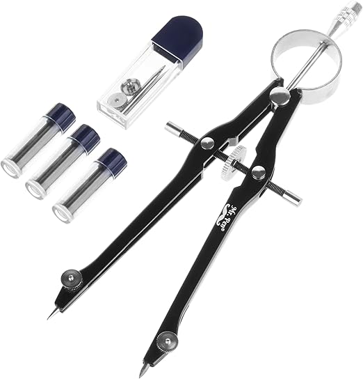 Mr. Pen Professional Compass with Lock, Compass for