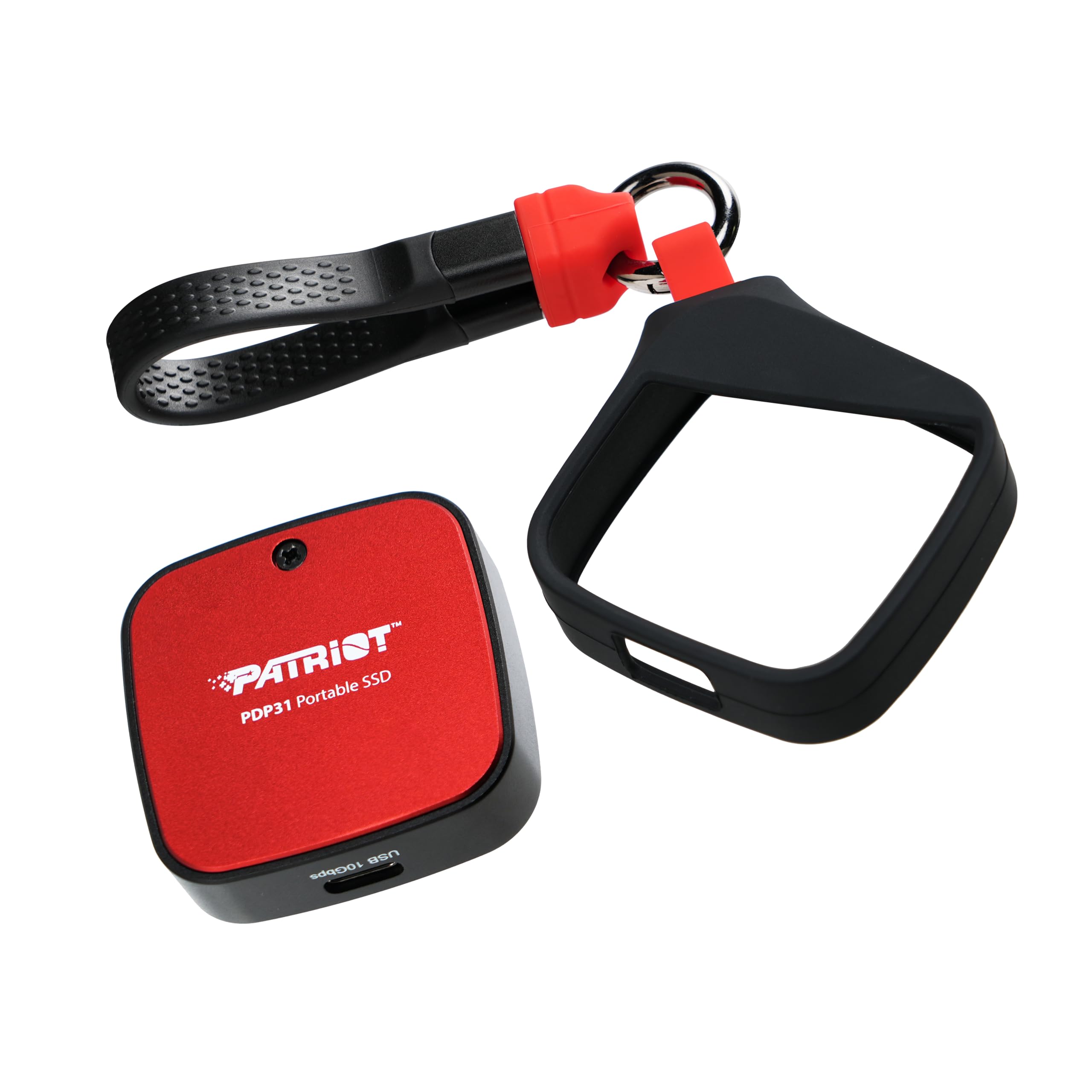 Patriot PDP31 2TB M.2 2230 Type-C - SSD portatile esterno compatto - Lettura sequenziale: fino a 1000 MB/s e scrittura sequenziale: fino a 1000 MB/s - USB 3.2 GEN2 - Unità a stato solido esterna