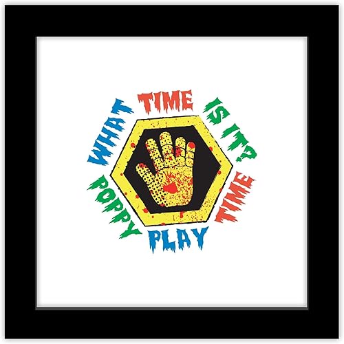 Trends International Gallery Pops Poppy Playtime - What Time Is It Wall Art, Black Framed Version, 12" x 12" Gallery Pops Wall Art Trends International Gallery Pops Poppy Playtime - What Time Is It Wall Art, Black Framed Version, 12" x 12" Gallery Pops Wall Art