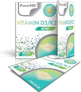 PatchMD - D3/K2 Topical Patch - 30 Days Supply