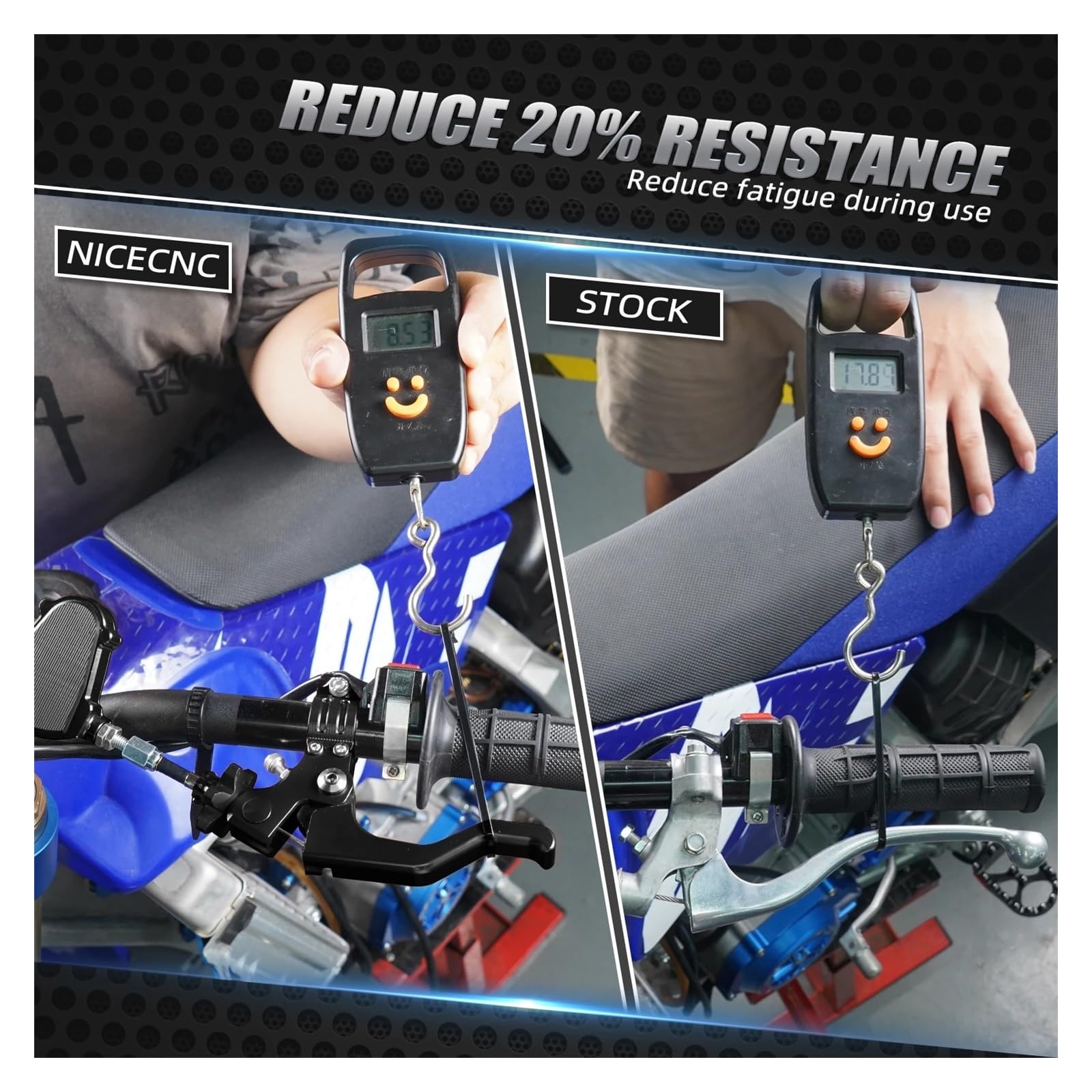 Palanca De Embrague Corta para Acrobacias, para Ya&maha YZ125 YZ250 YZ250F YZ450F para Ho&nda para Kawa&Saki Buell para Suzuki para Du&Cati para Triumph Palancas Frenos