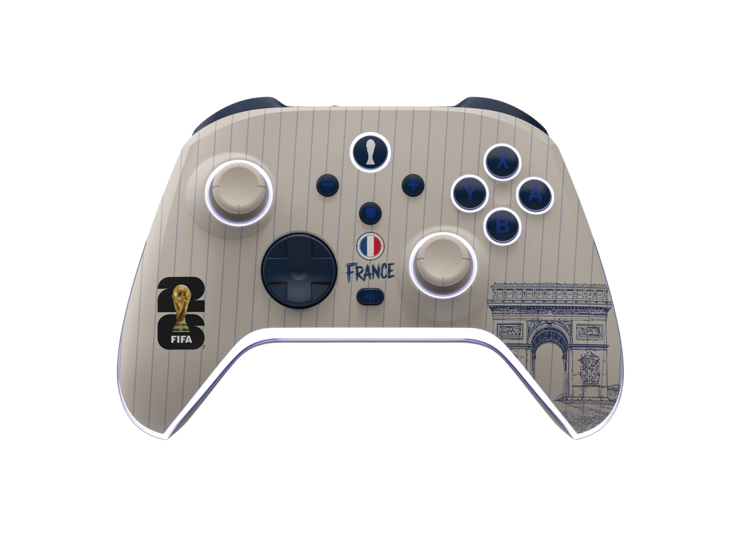 Dragon Fifa WorldCup 26 - Aurora+ France Wireless Controller for Switch, Switch 2, Pc, Android and Ios