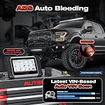 Autel Scanner MaxiCOM MK808BT PRO, 2026 Bidirectional Diagnostic Scan Tool as MK900BT, 2.0 BT Ver. of MK808S MX808S MX900 MK900, 3000+ Active Tests, 28+ Reset, Injector Coding, All Systems, FCA, OS 11