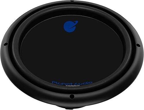 Miniatura 7 de QPower AC12D - Caja de subwoofer dividida sellada de 4 orificios y 12 pulgadas Planet Audio AC12D de 1800 vatios con bobina de voz dual (paquete de