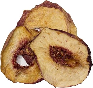 Bella Viva Orchards Organic Dried White Nectarines No Sugar Added - Sweet Natural Snack, 1 lb Bag
