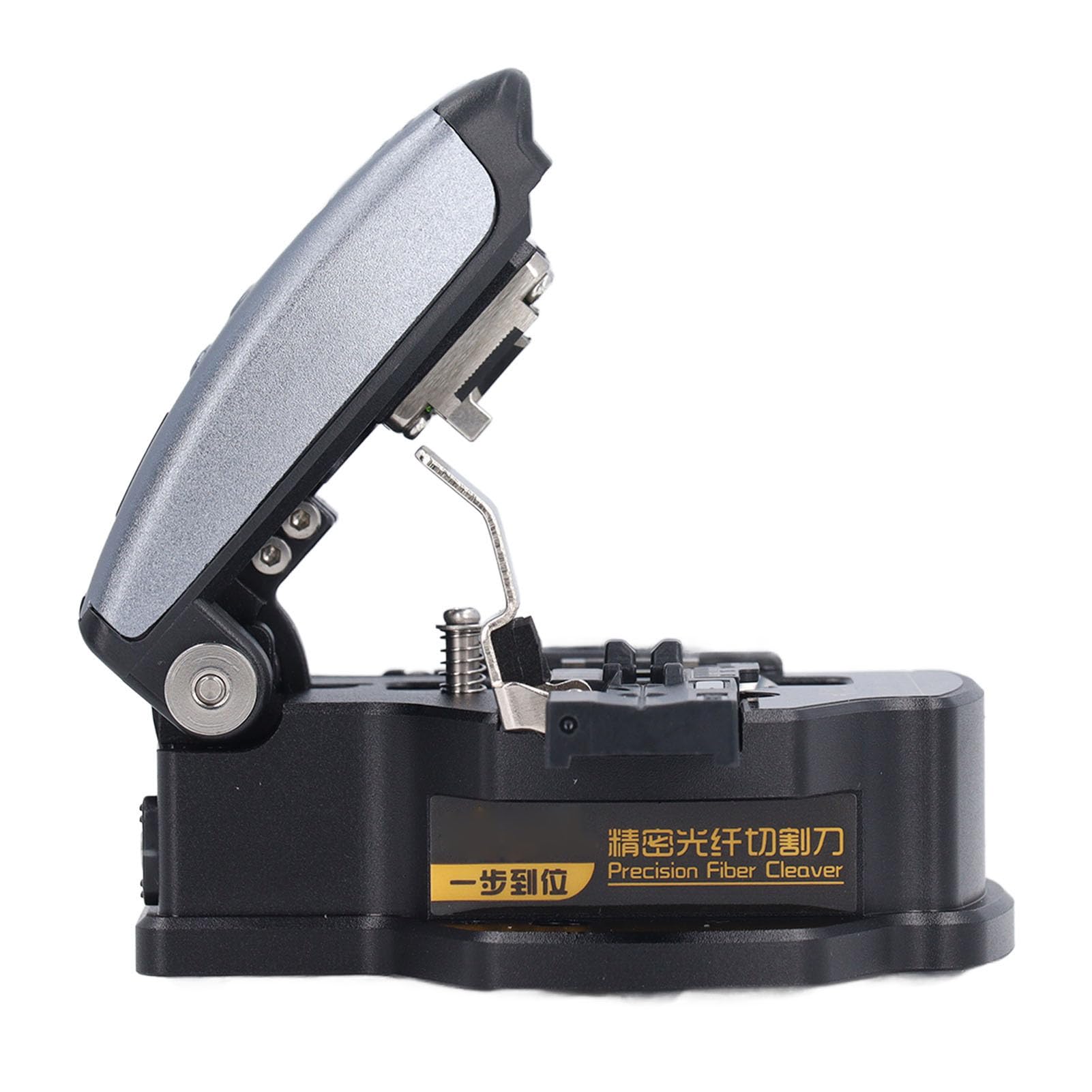 SUNGOOYUE Kit de Herramientas Fiber Cleaver Corte óptico de Soldadura en Frío de Alta Precisión para un Corte Eficiente de Fibra para Profesionales de Telecomunicaciones Acero Inoxidable y Aleación