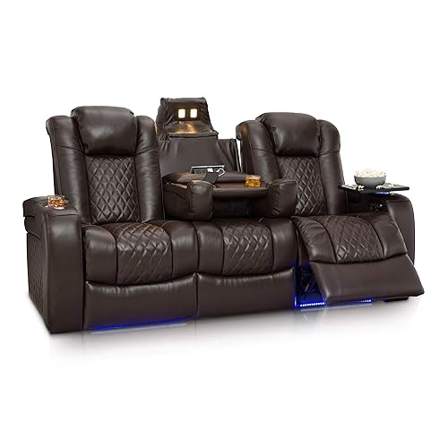 Seatcraft Anthem Home Theater Seating - Italian Leather - Power