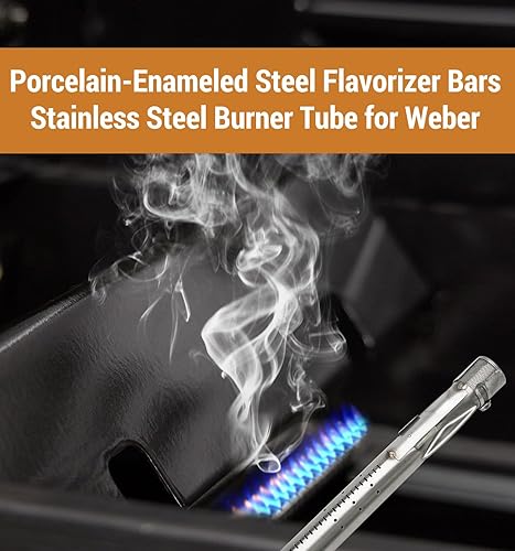 Miniatura 5 de Rushare Piezas de repuesto para parrilla Weber GS4 Spirit II serie 200, Spirit II E-210, S-210 (control montado en la parte delantera), barras