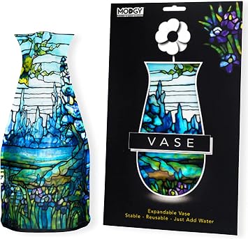 Modgy Louis C Tiffany Iris Collapsible Vase, 1 EA