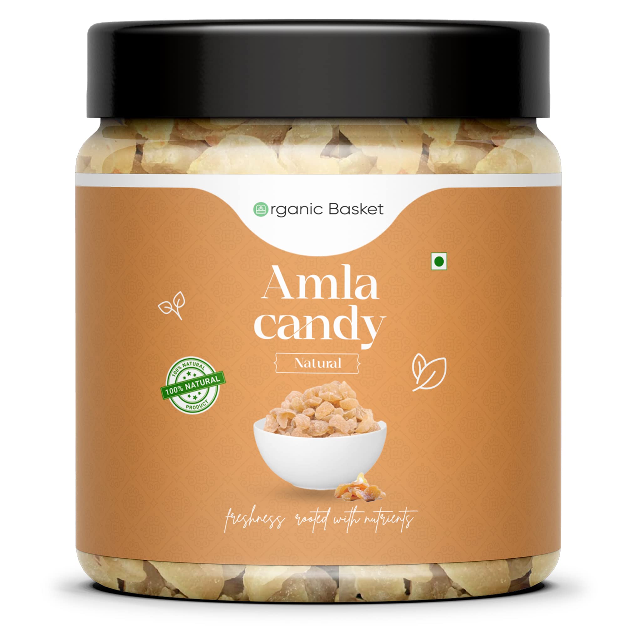 Organic Basket Dried Amla Candy - 250g(Jar Pack), Organic Dry Indian Gooseberry Fruit Mouth Freshener Without Added Sugar or preservatives (B0C3HCT5TY) Amazon Price History, Amazon Price Tracker
