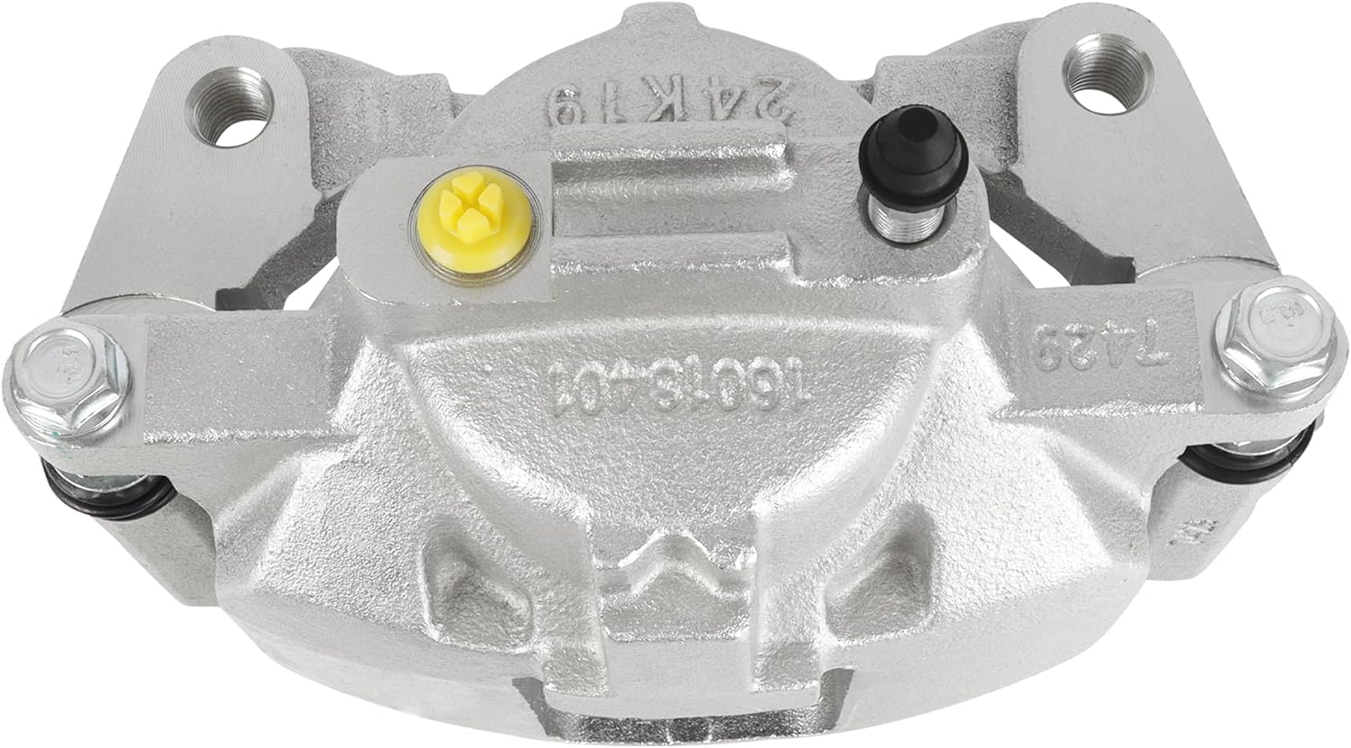 Front Brake Caliper Kit Right + Left Assembly w/Bracket 18B5044 18B5045 Compatible for Chrysler Town Country Grand Caravan Liberty Wrangler 2007-2018 (Set of 2)