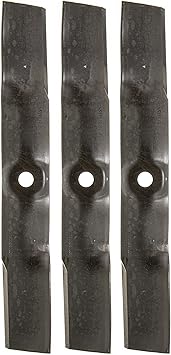 John Deere UC22010 Mower Blades 3-Pack 54" Deck GX225 GX335 GX345 X320 X500 X750 Z535 Z540 Z445