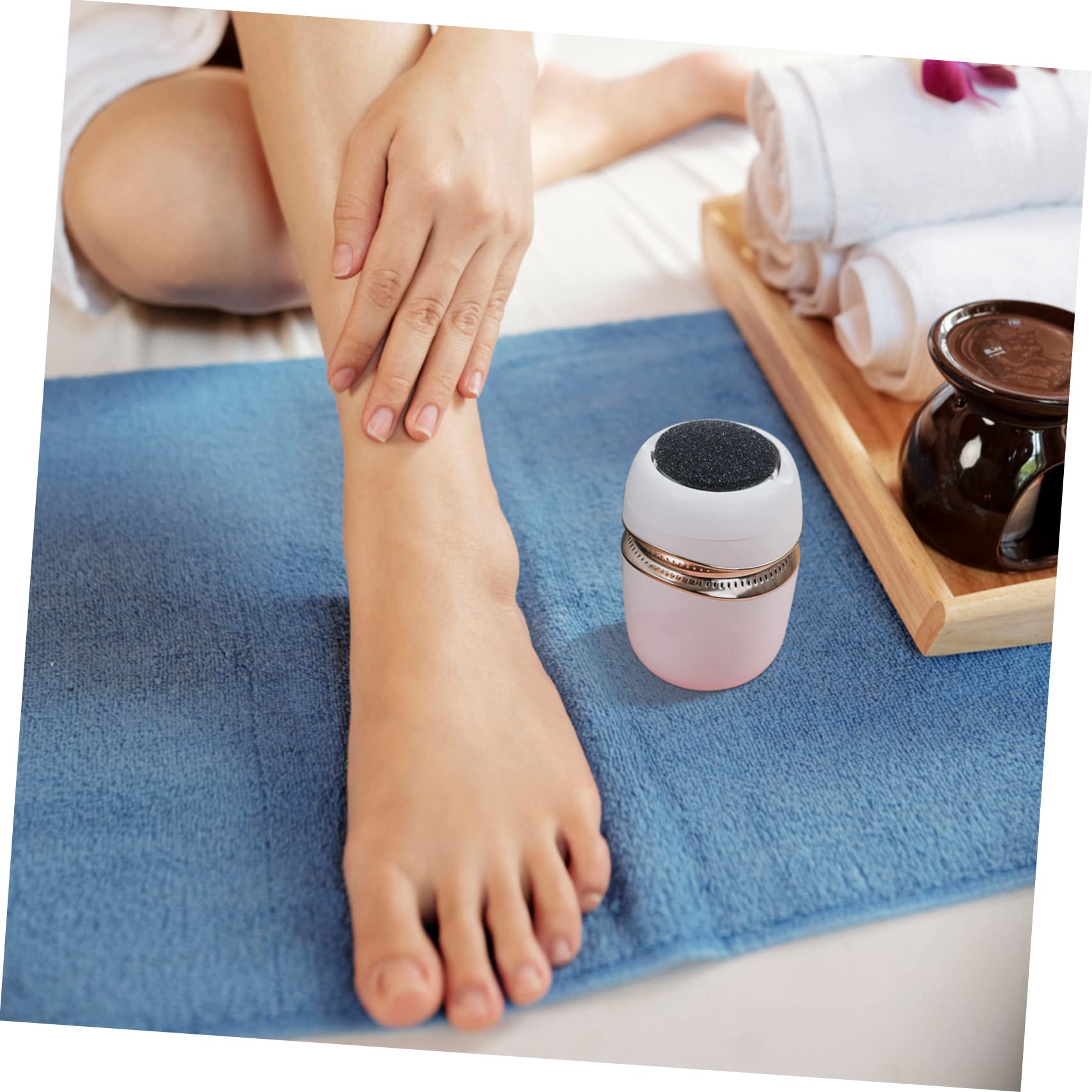 Gogogmee 10Pcs Electric Foot File Replacement Heads for Care Durable Remover Tools Includes Grinding Heads for Home