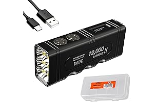 TM12K Flashlight, 12,000 Lumen