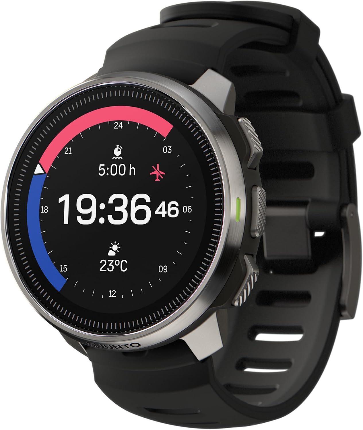 Ocean Dive Computer and Sports Watch, AMOLED Screen, 100 m Waterproof, Dual Frequency GPS, Offline Map, 95+ Sports, HRV & Sleep Quality Tracking, 40 Hours Battery Life in Diving Mode