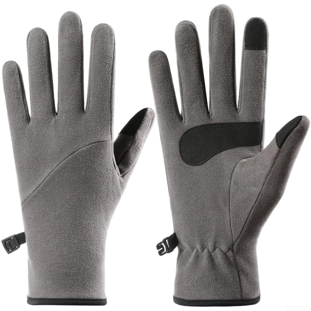 Selbstheizende Winterhandschuhe, Touchscreen-kompatibel, Thermofutter, rutschfest, feuchtigkeitsableitend, atmungsaktiv, reflektierend, für Skifahren, Outdoor-Aktivitäten