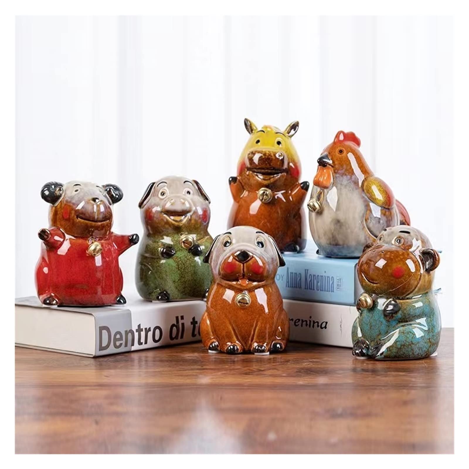 Relaxdays Salvadanaio di Coppia His&Her Money, 2 Maialini, Ceramica, Idea Regalo Divertente per Matrimoni, Oro/argento | Leroy Merlin