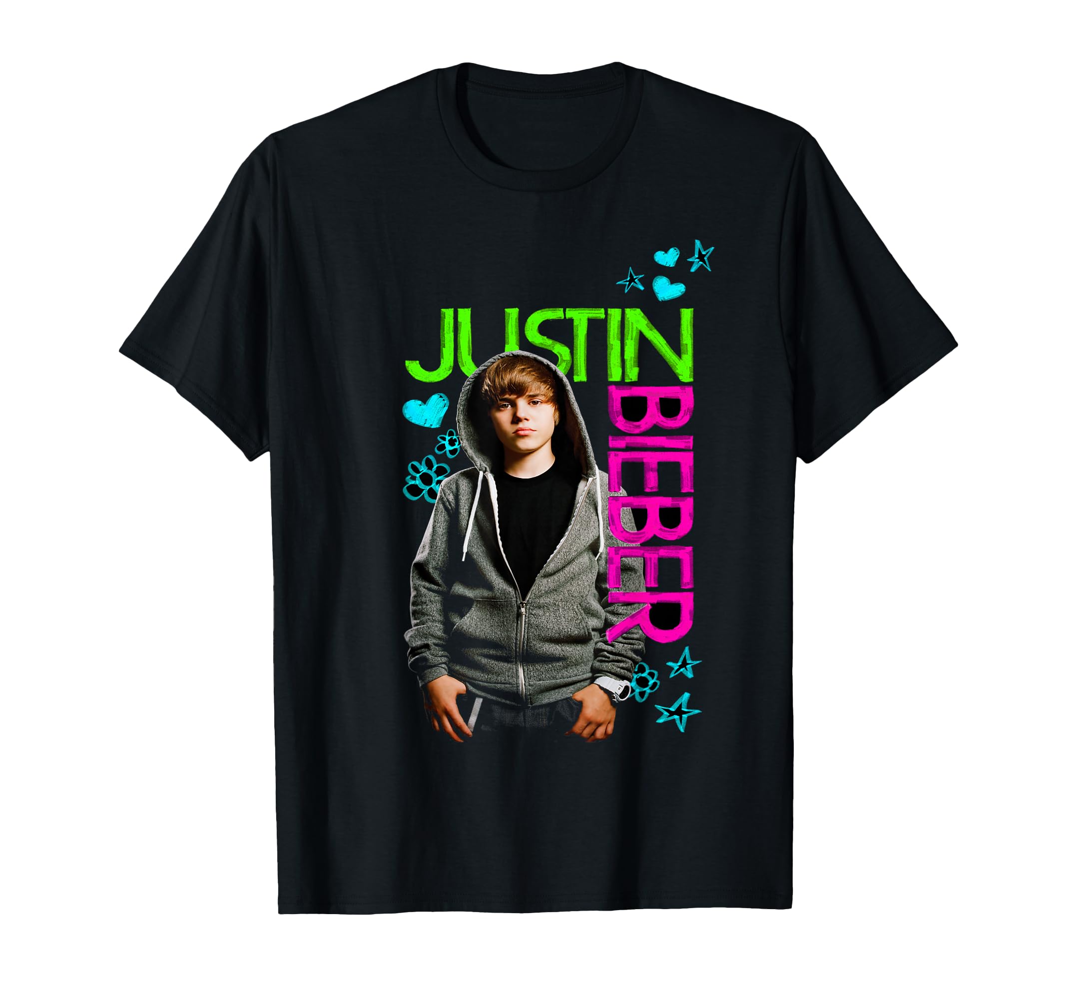 Official Justin Bieber Black T-Shirt Small