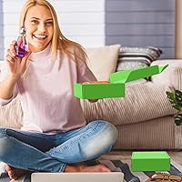 Vista 6 de Cajas de cartón, cajas de envío, paquete de 15 cajas de cartón corrugado reciclables, cajas pequeñas para correo, almacenamiento y regalos