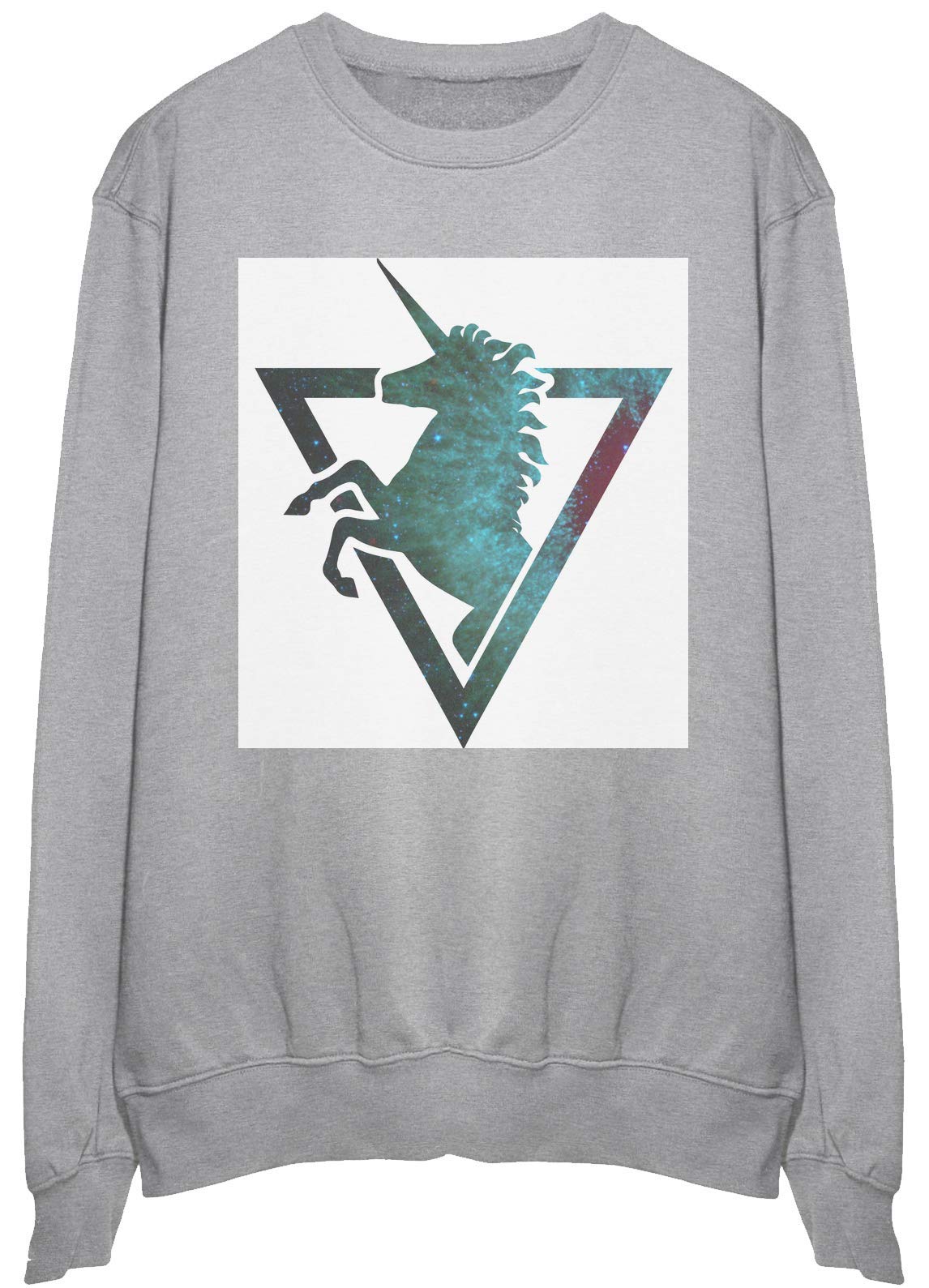 Sweatshirt licorne espace fini les pulls ternes avec ce pullover coloré S